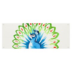 Peacock T-shirtsteal Your Heart Peacock 203 T-shirt Banner And Sign 8  X 3  by EnriqueJohnson