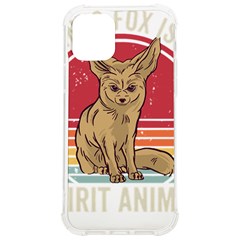 Fennec Fox T- Shirt Fennec Fox Is My Spirit Animal T- Shirt Iphone 12/12 Pro Tpu Uv Print Case by ZUXUMI