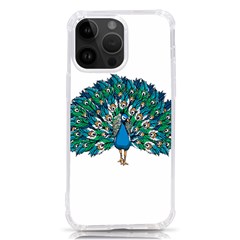 Peacock T-shirtwhite Look Calm Peacock 10 T-shirt Iphone 14 Pro Max Tpu Uv Print Case by EnriqueJohnson