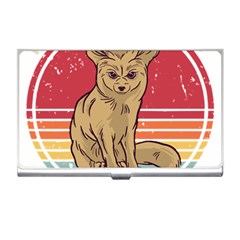 Fennec Fox T- Shirt Fennec Fox Is My Spirit Animal T- Shirt Business Card Holder by ZUXUMI