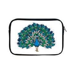 Peacock T-shirtwhite Look Calm Peacock 10 T-shirt Apple Ipad Mini Zipper Cases by EnriqueJohnson