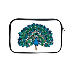 Peacock T-shirtwhite Look Calm Peacock 10 T-shirt Apple Macbook Pro 13  Zipper Case by EnriqueJohnson