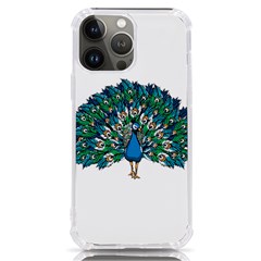 Peacock T-shirtwhite Look Calm Peacock 10 T-shirt Iphone 13 Pro Max Tpu Uv Print Case by EnriqueJohnson