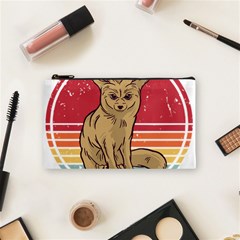 Fennec Fox T- Shirt Fennec Fox Is My Spirit Animal T- Shirt Cosmetic Bag (small) by ZUXUMI