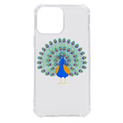 Peacock T-shirtwhite Look Calm Peacock 28 T-shirt (1) Iphone 13 Pro Max Tpu Uv Print Case by EnriqueJohnson