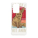 Fennec Fox T- Shirt Fennec Fox Is My Spirit Animal T- Shirt Samsung Galaxy S20 Ultra 6.9 Inch TPU UV Case Front