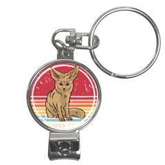 Fennec Fox T- Shirt Im Really A Fennec Fox T- Shirt Nail Clippers Key Chain by ZUXUMI