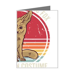 Fennec Fox T- Shirt Im Really A Fennec Fox T- Shirt Mini Greeting Card by ZUXUMI