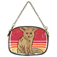 Fennec Fox T- Shirt Im Really A Fennec Fox T- Shirt Chain Purse (two Sides) by ZUXUMI