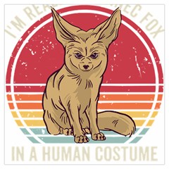 Fennec Fox T- Shirt Im Really A Fennec Fox T- Shirt Lightweight Scarf  by ZUXUMI