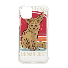 Fennec Fox T- Shirt Im Really A Fennec Fox T- Shirt Iphone 11 Pro 5 8 Inch Tpu Uv Print Case by ZUXUMI