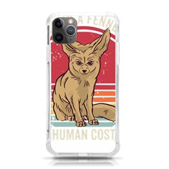 Fennec Fox T- Shirt Im Really A Fennec Fox T- Shirt Iphone 11 Pro Max 6 5 Inch Tpu Uv Print Case by ZUXUMI