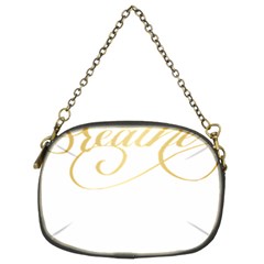 Breathe T- Shirt Breathe In Gold T- Shirt Chain Purse (two Sides) by JamesGoode