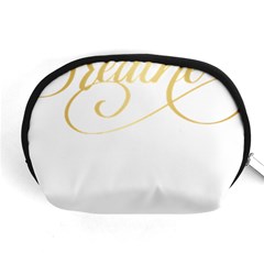 Breathe T- Shirt Breathe In Gold T- Shirt Accessory Pouch (medium) by JamesGoode