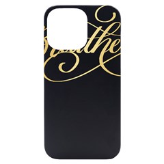 Breathe T- Shirt Breathe In Gold T- Shirt Iphone 14 Pro Max Black Uv Print Case by JamesGoode