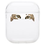 Peeking Cat T-shirtpeeking Cute Cat T-shirt AirPods 1/2 Case Front