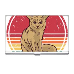 Fennec Fox T- Shirt Im Really A Fennec Fox T- Shirt Business Card Holder by ZUXUMI