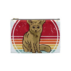 Fennec Fox T- Shirt Im Really A Fennec Fox T- Shirt Cosmetic Bag (medium) by ZUXUMI