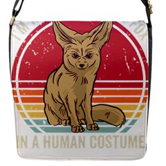 Fennec Fox T- Shirt Im Really A Fennec Fox T- Shirt Flap Closure Messenger Bag (s) by ZUXUMI