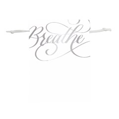 Breathe T- Shirt Breathe In Silver T- Shirt (1) Lightweight Drawstring Pouch (s) by JamesGoode