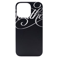 Breathe T- Shirt Breathe In Silver T- Shirt (1) Iphone 14 Pro Max Black Uv Print Case by JamesGoode