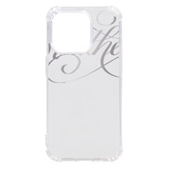 Breathe T- Shirt Breathe In Silver T- Shirt (1) Iphone 14 Pro Tpu Uv Print Case by JamesGoode