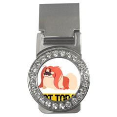 Pekingese T-shirtnope Not Today Pekingese 04 T-shirt Money Clips (cz)  by EnriqueJohnson