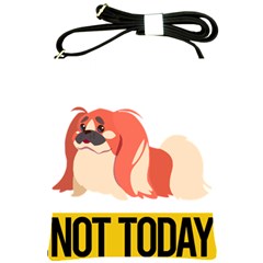 Pekingese T-shirtnope Not Today Pekingese 04 T-shirt Shoulder Sling Bag by EnriqueJohnson