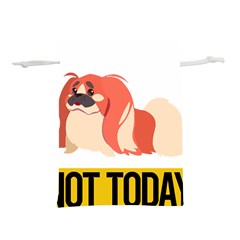 Pekingese T-shirtnope Not Today Pekingese 04 T-shirt Lightweight Drawstring Pouch (l) by EnriqueJohnson