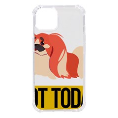 Pekingese T-shirtnope Not Today Pekingese 04 T-shirt Iphone 14 Tpu Uv Print Case by EnriqueJohnson