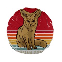 Fennec Fox T- Shirt Im Really A Fennec Fox T- Shirt Standard 15  Premium Round Cushions by ZUXUMI