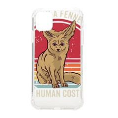 Fennec Fox T- Shirt Im Really A Fennec Fox T- Shirt Iphone 11 Tpu Uv Print Case by ZUXUMI