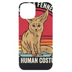 Fennec Fox T- Shirt Im Really A Fennec Fox T- Shirt Iphone 14 Black Uv Print Case by ZUXUMI