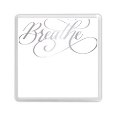 Breathe T- Shirt Breathe In Silver T- Shirt Memory Card Reader (square) by JamesGoode