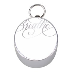 Breathe T- Shirt Breathe In Silver T- Shirt Mini Silver Compasses by JamesGoode