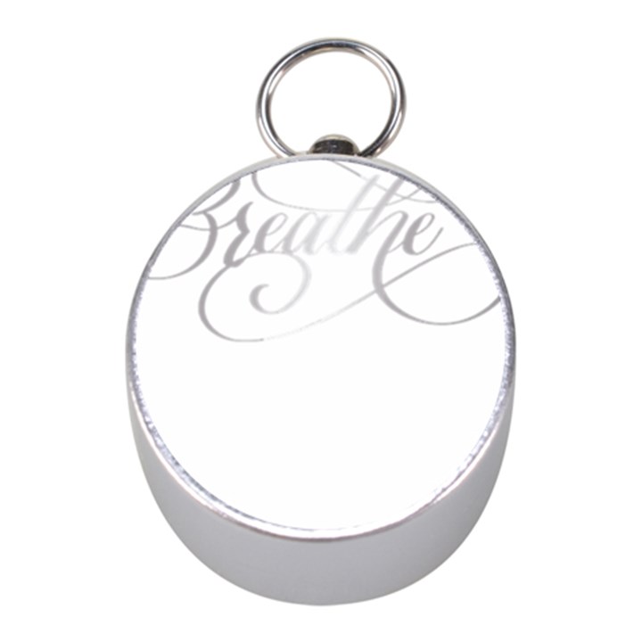 Breathe T- Shirt Breathe In Silver T- Shirt Mini Silver Compasses