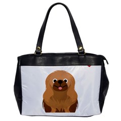 Pekingese T-shirtsteal Your Heart Pekingese 01 T-shirt Oversize Office Handbag by EnriqueJohnson