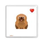 Pekingese T-shirtsteal Your Heart Pekingese 01 T-shirt Memory Card Reader (Square) Front