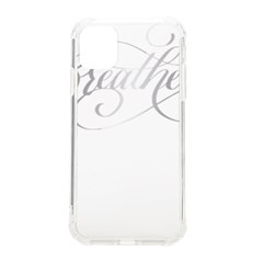 Breathe T- Shirt Breathe In Silver T- Shirt Iphone 11 Tpu Uv Print Case by JamesGoode