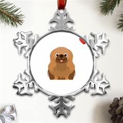 Pekingese T-shirtsteal Your Heart Pekingese 01 T-shirt Metal Small Snowflake Ornament by EnriqueJohnson