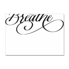 Breathe T- Shirt Breathe T- Shirt (1) Sticker A4 (100 Pack) by JamesGoode