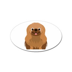 Pekingese T-shirtsteal Your Heart Pekingese 01 T-shirt Sticker (oval) by EnriqueJohnson