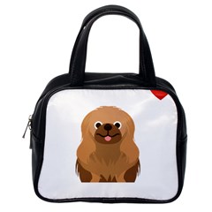 Pekingese T-shirtsteal Your Heart Pekingese 01 T-shirt Classic Handbag (one Side) by EnriqueJohnson