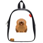 Pekingese T-shirtsteal Your Heart Pekingese 01 T-shirt School Bag (Small) Front