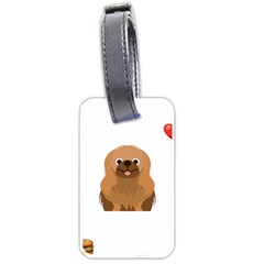 Pekingese T-shirtsteal Your Heart Pekingese 01 T-shirt Luggage Tag (one Side) by EnriqueJohnson