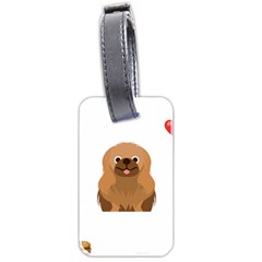 Pekingese T-shirtsteal Your Heart Pekingese 01 T-shirt Luggage Tag (two Sides) by EnriqueJohnson