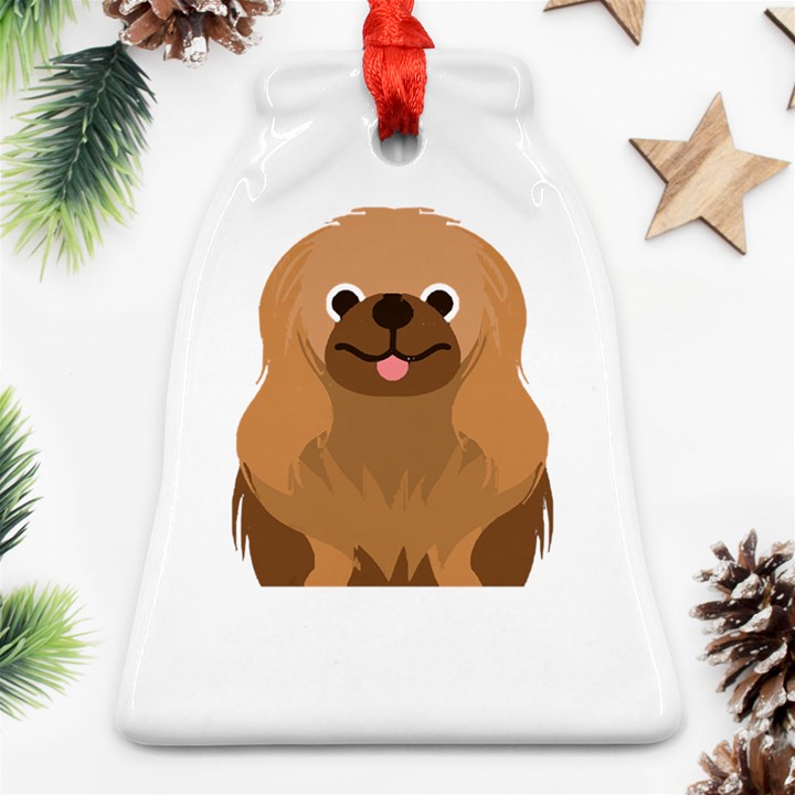 Pekingese T-shirtsteal Your Heart Pekingese 01 T-shirt Bell Ornament (Two Sides)