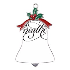 Breathe T- Shirt Breathe T- Shirt (1) Metal Holly Leaf Bell Ornament