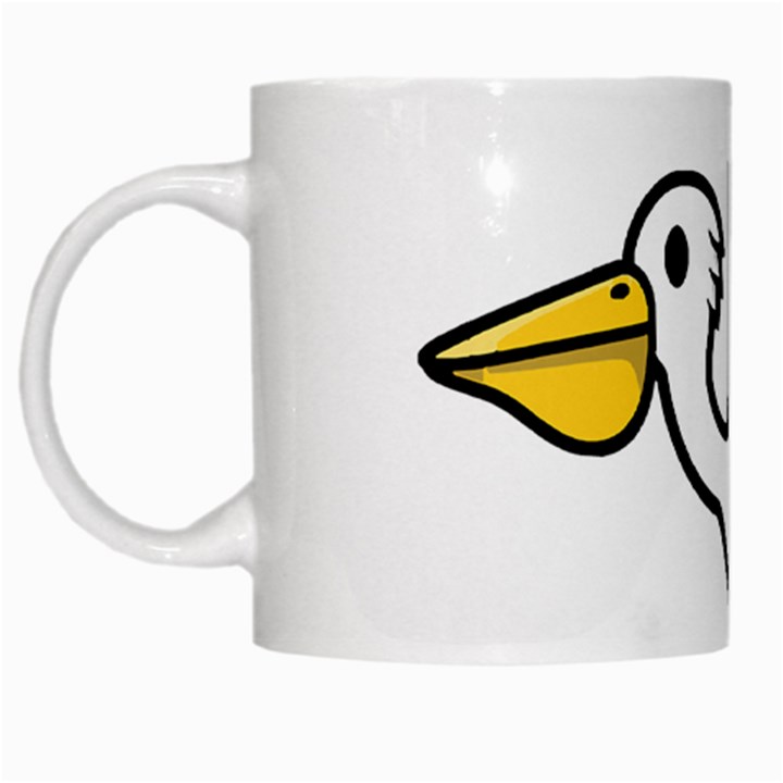 Pelican T-shirtnope Not Today Pelican 64 T-shirt White Mug