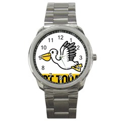 Pelican T-shirtnope Not Today Pelican 64 T-shirt Sport Metal Watch